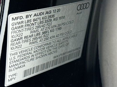 Used 2021 Audi Q8 Prestige w/ Prestige Package AWD/4WD image 35