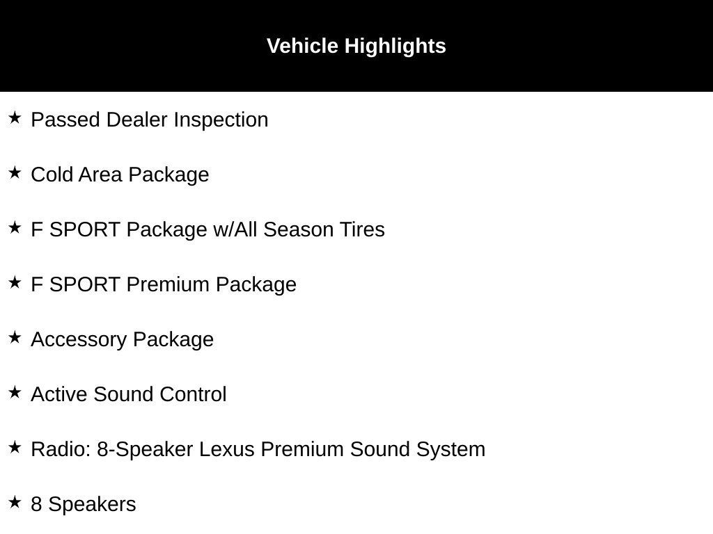 Used 2020 Lexus NX 300 F Sport w/ F Sport Premium Package AWD/4WD image 13
