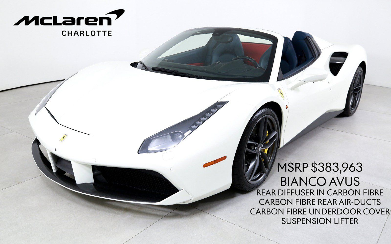 Used 2018 Ferrari 488 Spider RWD image 1