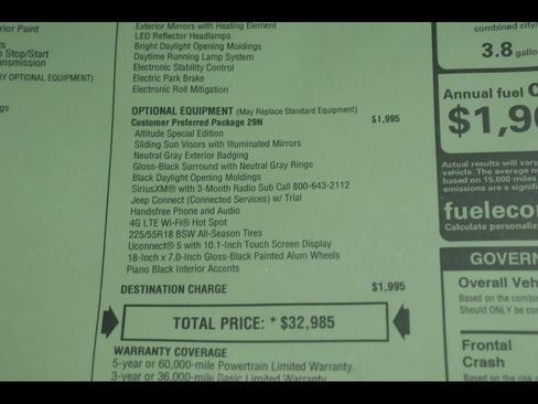 New 2026 Jeep Compass Latitude image 22