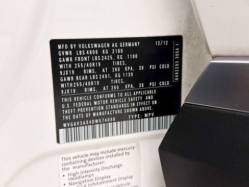 Used 2013 Volkswagen Tiguan SEL image 35