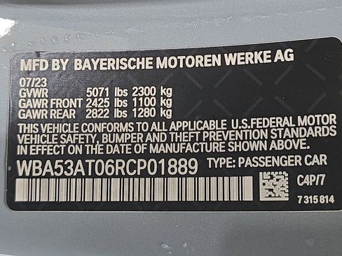 Used 2024 BMW M440i Convertible w/ Premium Package RWD image 26