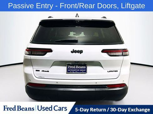 Certified 2023 Jeep Grand Cherokee L Limited w/ Luxury Tech Group II AWD/4WD image 6