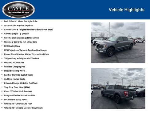 Used 2022 Ford F150 Lariat w/ Equipment Group 502A High image 16