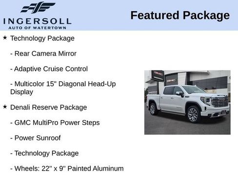 Used 2023 GMC Sierra 1500 Denali w/ Denali Reserve Package AWD/4WD image 15