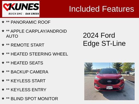 Used 2024 Ford Edge ST-Line image 2