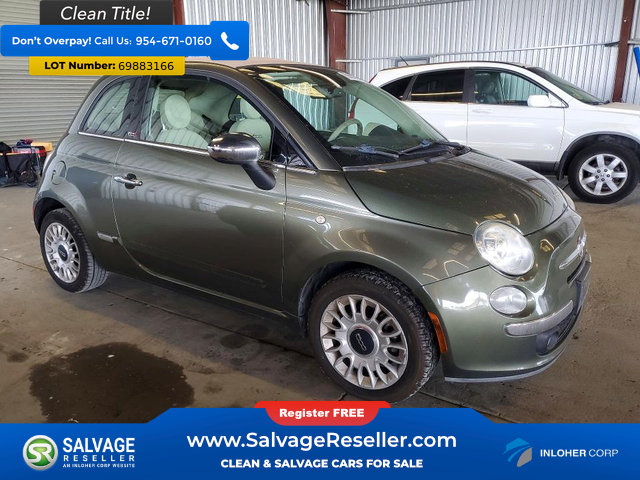 Used 2015 FIAT 500 Lounge w/ Luxury Leather Package FWD image 5