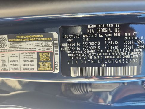 New 2026 Kia Sorento S image 27