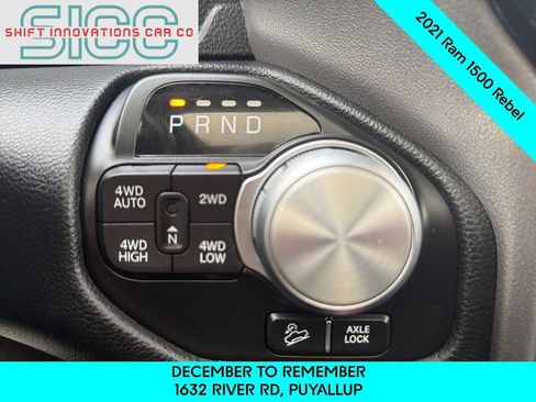 Used 2021 RAM 1500 Rebel w/ Leather & Sound Group image 17