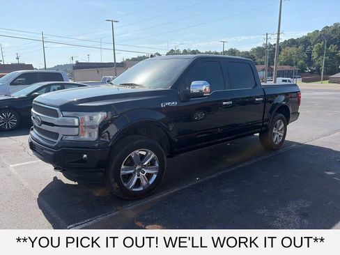 Used 2018 Ford F150 Platinum w/ Equipment Group 701A Luxury AWD/4WD image 3