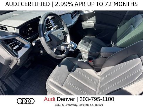 Certified 2023 Audi Q4 e-tron Premium w/ Convenience Package AWD/4WD image 8