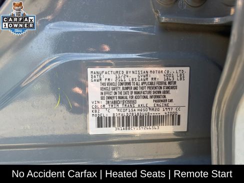 Certified 2025 Nissan Sentra SV w/ SV Premium Package FWD image 24