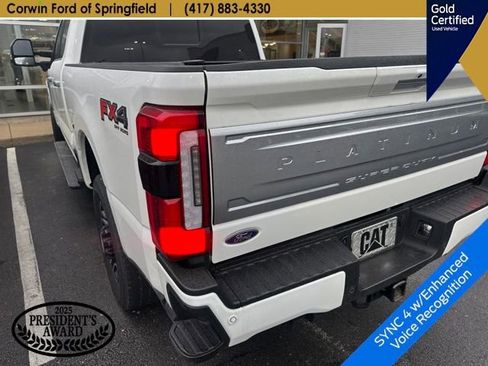 Used 2024 Ford F350 Platinum w/ FX4 Off-Road Package AWD/4WD image 9
