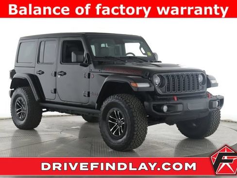 Used 2025 Jeep Wrangler Unlimited Rubicon AWD/4WD image 1