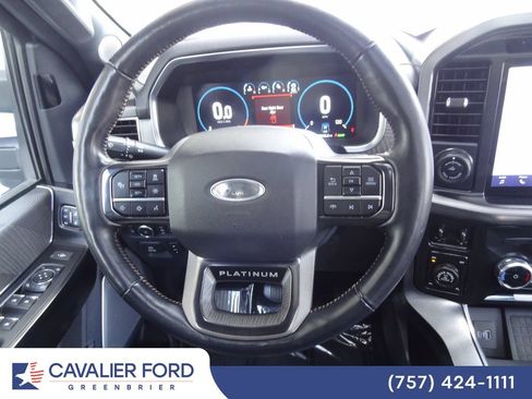 Certified 2022 Ford F150 Platinum w/ Equipment Group 701A High AWD/4WD image 16