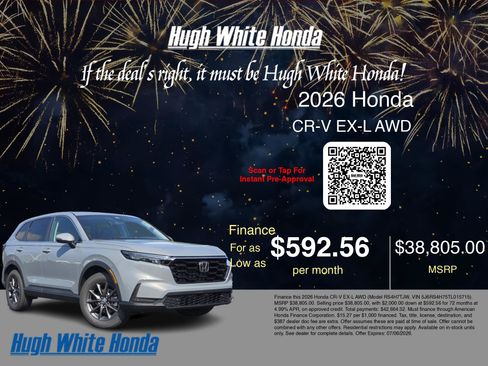 New 2026 Honda CR-V EX-L image 7