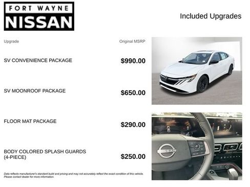 New 2026 Nissan Sentra SV w/ SV Convenience Package image 4