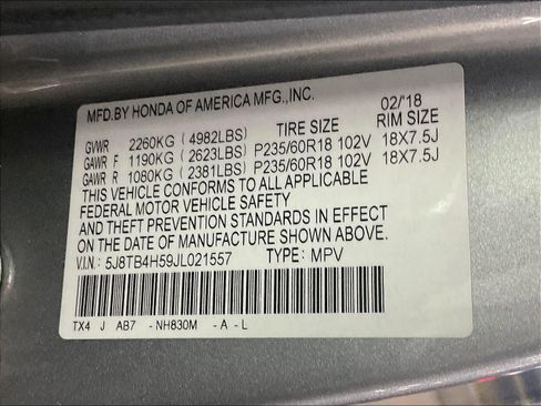 Used 2018 Acura RDX w/ Tech & AcuraWatch Plus Pkg image 33