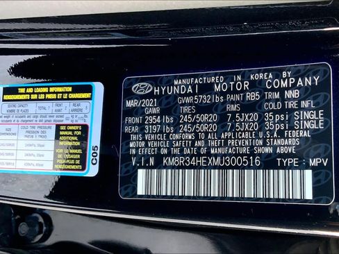 Used 2021 Hyundai Palisade SEL w/ Convenience Package FWD image 34