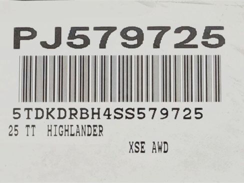 Certified 2025 Toyota Highlander XSE AWD/4WD image 47