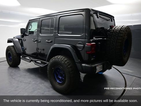 Used 2023 Jeep Wrangler Unlimited Rubicon 4xe w/ Steel Bumper Group AWD/4WD image 4
