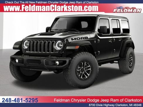 New 2026 Jeep Wrangler Unlimited Rubicon 392 w/ Quick Order Package 27X Moab AWD/4WD image 1