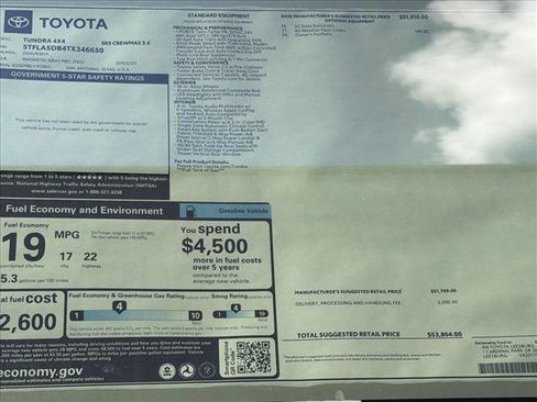 New 2026 Toyota Tundra SR5 image 23