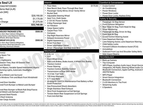 Used 2024 Kia Soul LX w/ Option Group 015 FWD image 7