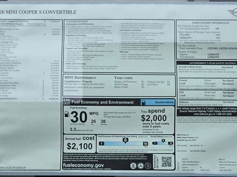 New 2026 MINI Cooper S image 18