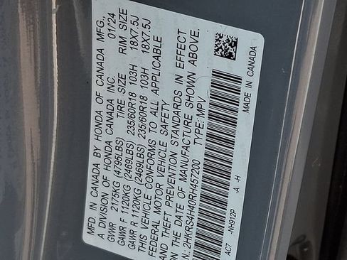 Certified 2024 Honda CR-V EX image 28