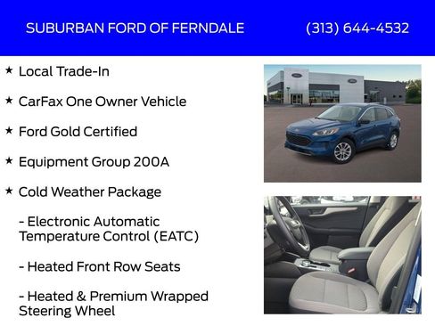 Used 2022 Ford Escape SE w/ Cold Weather Package image 4
