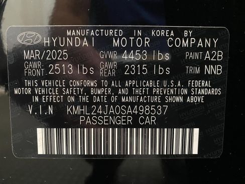 Certified 2025 Hyundai Sonata SE FWD image 31