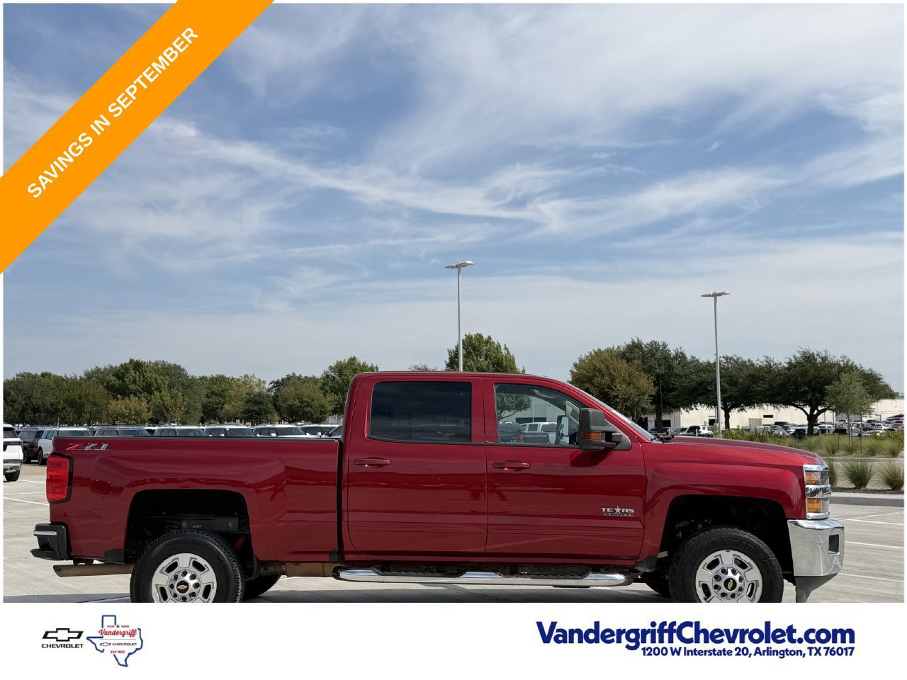 Used 2019 Chevrolet Silverado 2500 LT w/ Texas Edition AWD/4WD image 3