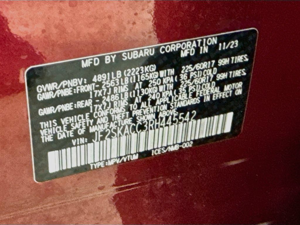 Certified 2024 Subaru Forester Premium AWD/4WD image 29
