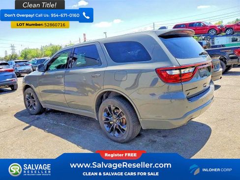 Used 2021 Dodge Durango SXT AWD/4WD image 3