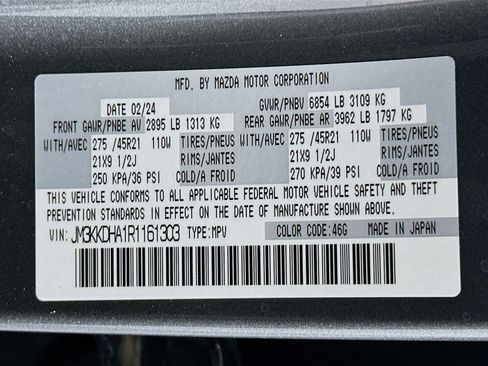 Used 2024 MAZDA CX-90 Plug-In Hybrid w/ Premium Pkg AWD/4WD image 12