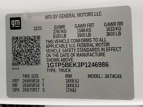 Used 2023 GMC Canyon Elevation w/ Elevation Premium Package image 28