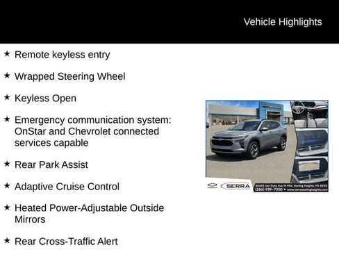 Certified 2024 Chevrolet Trax LT w/ Driver Confidence Package FWD image 5