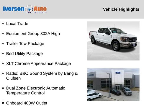 Used 2023 Ford F150 XLT w/ Equipment Group 302A High AWD/4WD image 2