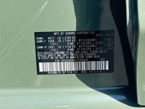 New 2026 Subaru Crosstrek 2.0i Premium image 28