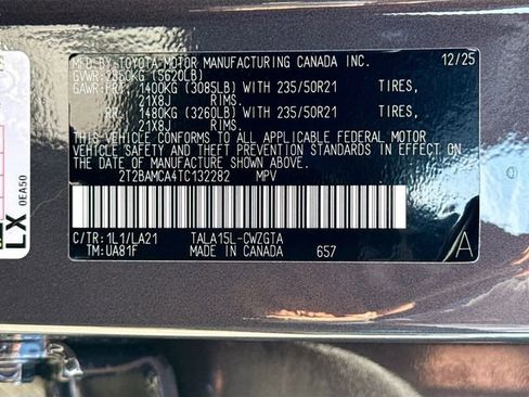 New 2026 Lexus RX 350 w/ Convenience Package image 46