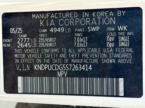 Certified 2025 Kia Sportage LX AWD/4WD image 34