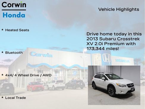 Used 2013 Subaru Crosstrek 2.0i Premium AWD/4WD image 6