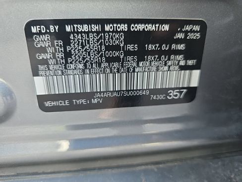 Used 2025 Mitsubishi Outlander Sport SE AWD/4WD image 5