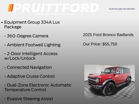 Used 2025 Ford Bronco Badlands AWD/4WD image 7
