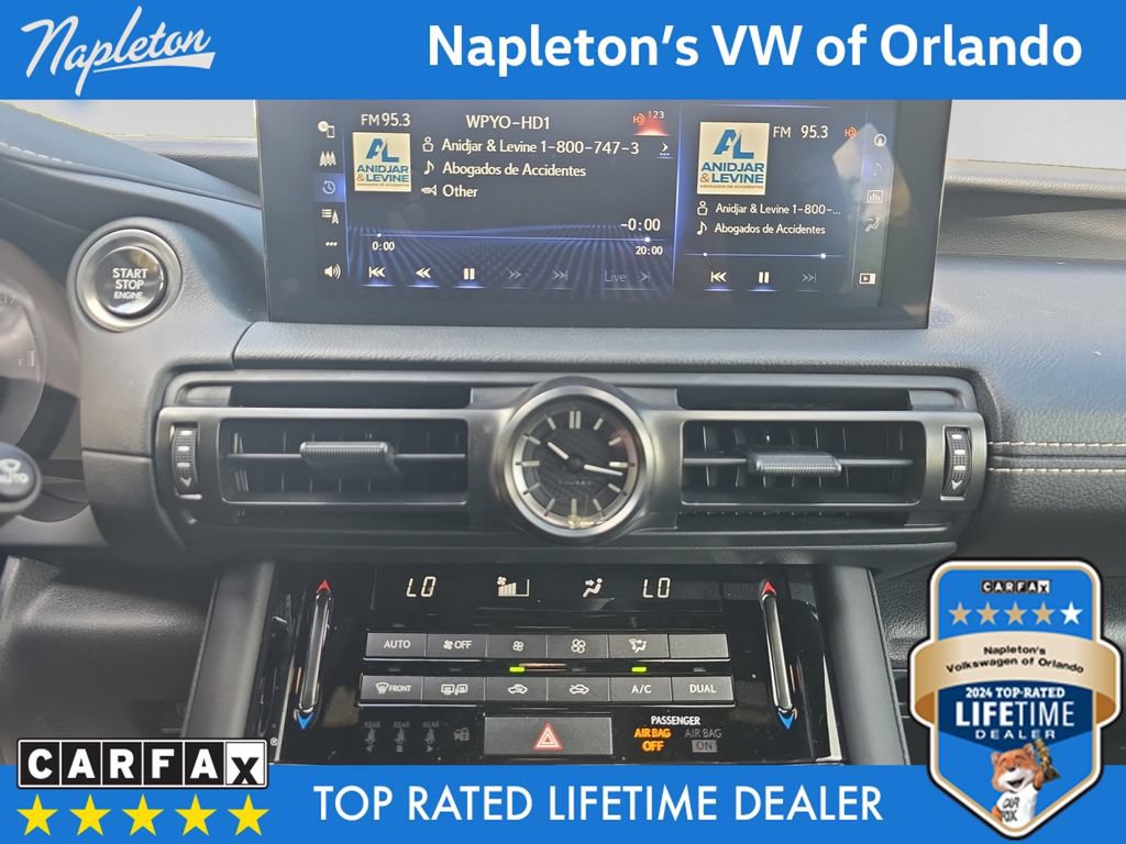 Used 2025 Lexus IS 350 F Sport w/ Navigation Package RWD image 15
