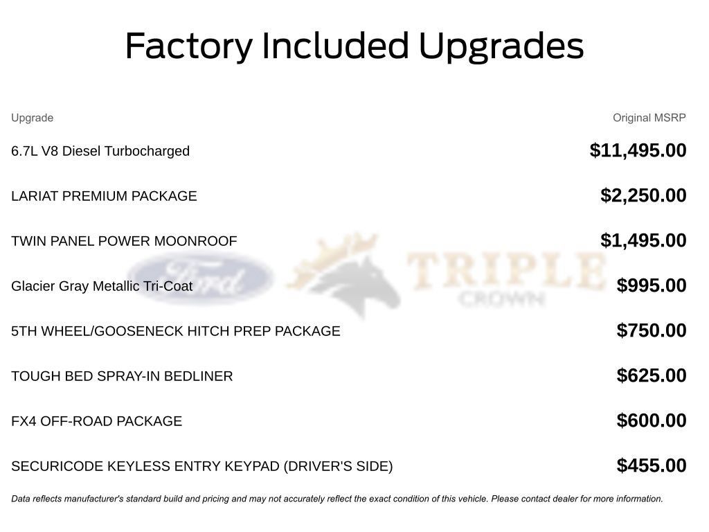 New 2026 Ford F350 Lariat w/ Lariat Premium Package AWD/4WD image 11