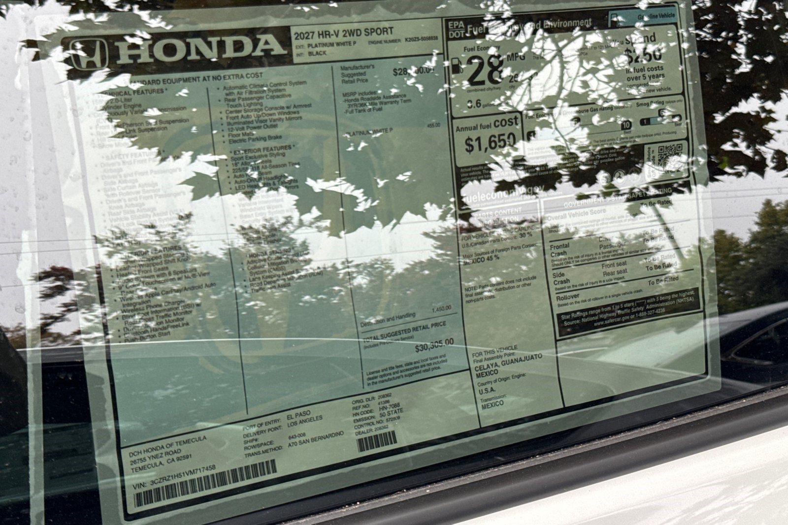 New 2027 Honda HR-V Sport image 32
