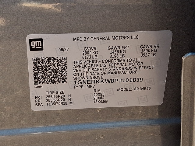 Used 2023 Chevrolet Traverse Premier w/ LPO, Floor Liner Package FWD image 27