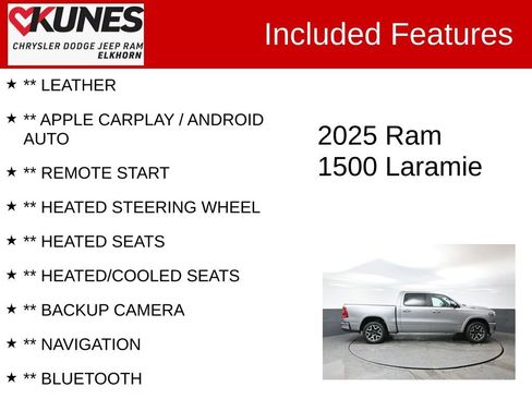Used 2025 RAM 1500 Laramie image 2